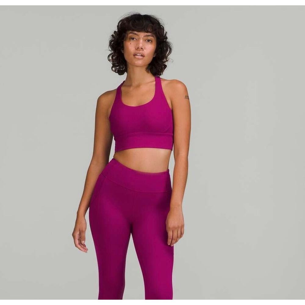 Lululemon Ribbed Long Line Bra Size 6